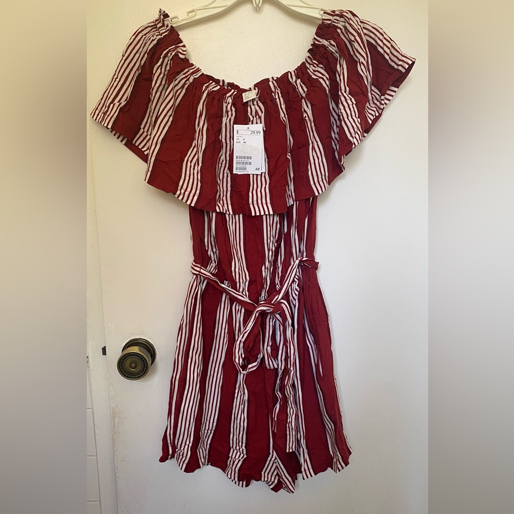 Romper with pockets for women